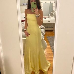 Yellow Prom Dress